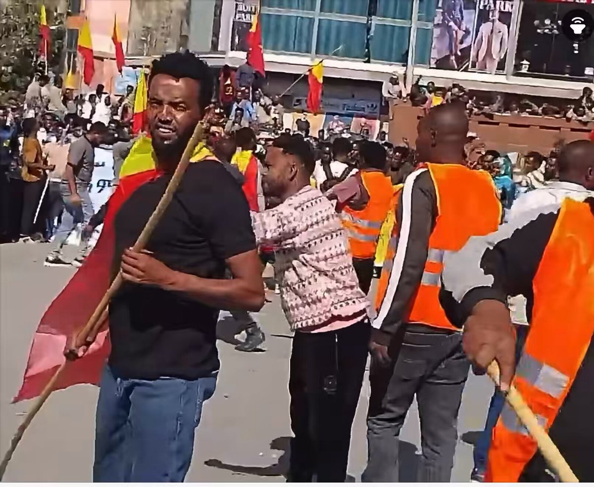 Tigrayans took the streets in Mekelle, Tigray region to protest against TPLF/TDF chanting “We don’t want war. We want peace.” They were also chanting “TPLF must go!”