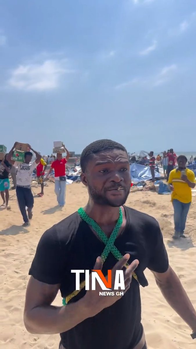 If you people want us to start stealing, we will start then. If we catch you, we will Kwashie you — Showboy, resident affected by La Pleasure Beach demolition stirs up.