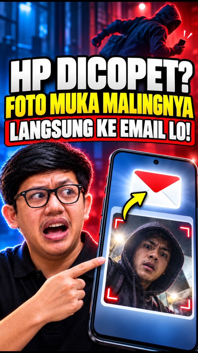 Cara nangkep maling HP Android