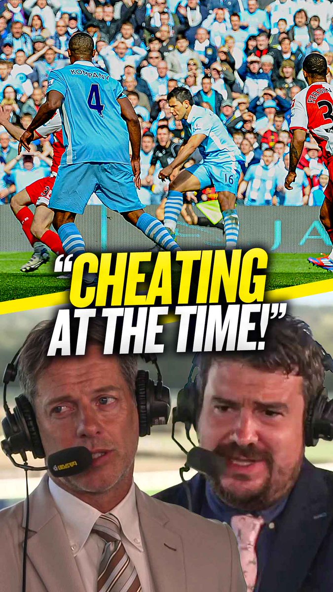 🤷♂️ Minto: "It does not take away from the moment!" 😡 Crook: "They were cheating the rules at the time!" Scott Minto and Alex Crook clash over whether #MCFC's financial breaches tarnish THAT Aguero moment! 🤔