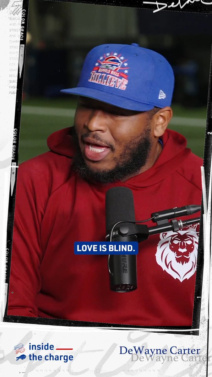 Confirmed: DC is a BIG reality TV guy. 📺 Full Inside the Charge with DeWayne Carter: