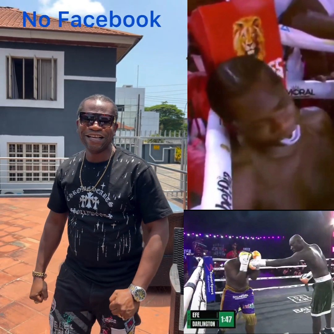 “Despite being 20 years older than Carter Efe, look at what I did to him last night. Those judges did Ojoro. I have been watching boxing for years, and you can't use just one blow to win a f!ght.” — Speed Darlington reacts after losing to Carter Efe last night.
