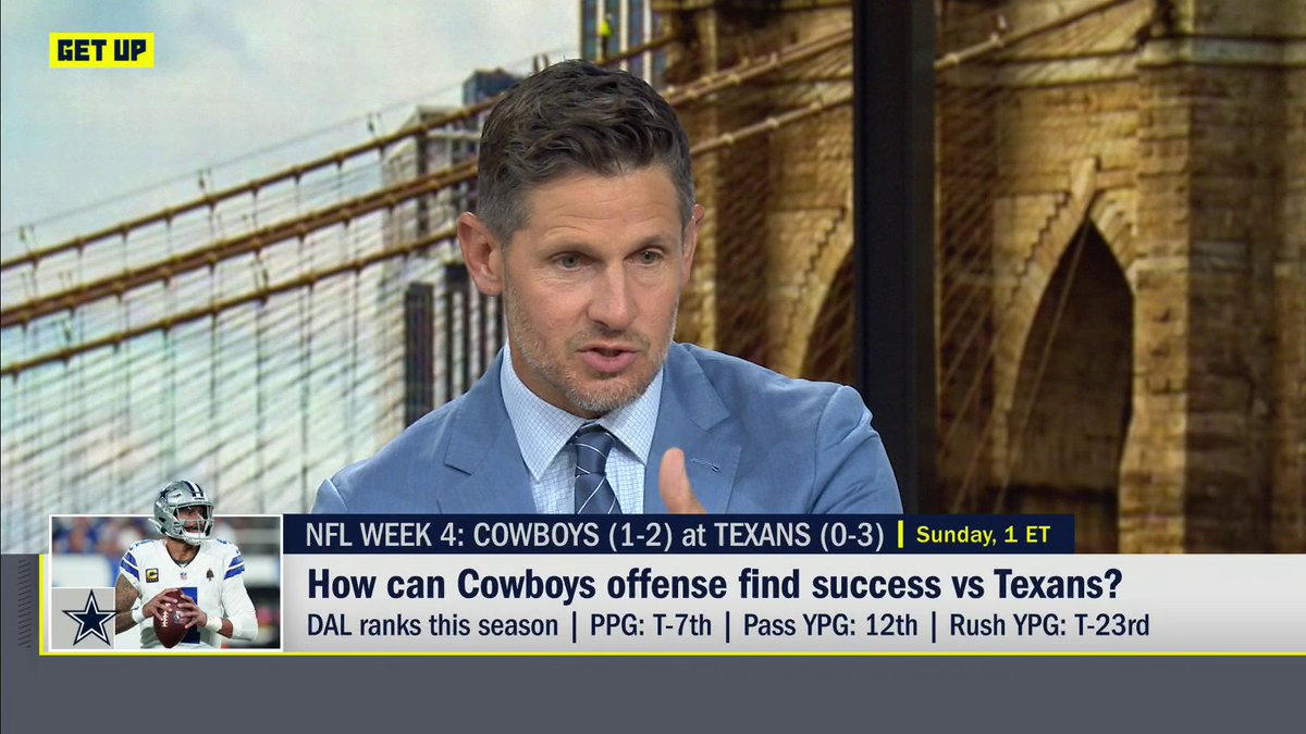 What does the Cowboys facing the Texans mean for both teams? 🤔 Dan Orlovsky breaks it down.