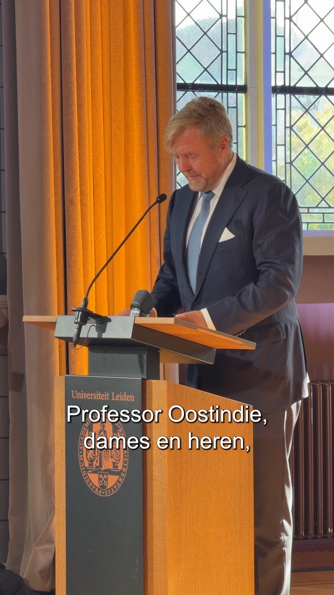 🎥 Reactie van Koning Willem-Alexander op de resultaten van het onafhankelijke onderzoek naar de rol van het Huis Oranje-Nassau in de koloniale geschiedenis van Nederland.