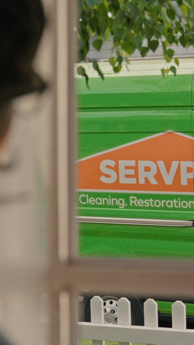 The ceiling is…leaking? Your local SERVPRO franchise team is ready to respond. Call 1-800-SERVPRO