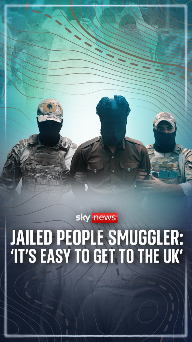 'Getting to France means you are already in the UK. It's that easy.' Sky's Dominic Waghorn investigates if international crackdowns on people smuggling gangs behind small boat crossings to the UK are having any effect. Watch the full investigation ➡️