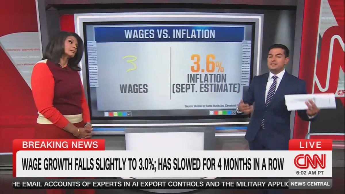 CNN: The September jobs report shows inflation is elevated, real wages are falling, and job growth was disappointing