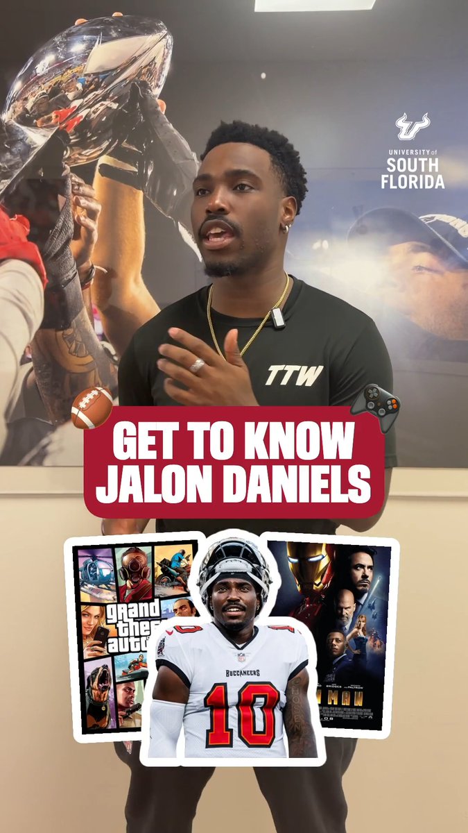 Jalon Daniels is a gamer on and off the field 🎮🏈
