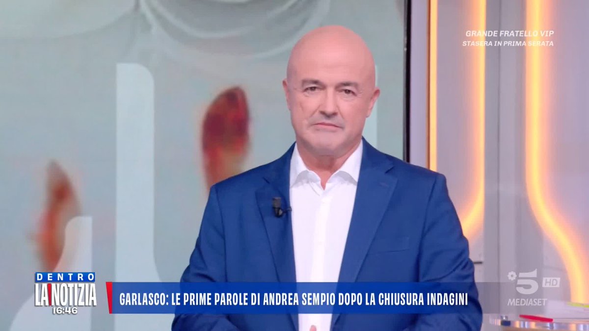 ESCLUSIVO - Garlasco: le prime parole di Sempio: "Non credo ci siano gli elementi per andare a processo". #Dentrolanotizia