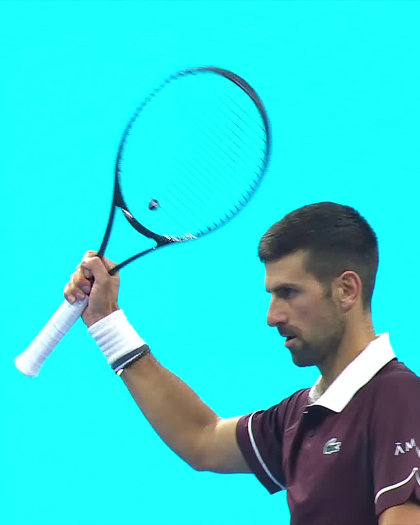 Still ALIVE 🔥 Djokovic battles to take the second set 7-6 and level the match against Bu! #ChinaOpen
