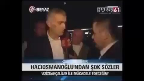 SİYASET VE FUTBOL TFF başkanı İbrahim Ethem Hacıosmanoğlu ile Trabzonspor başkanı iken Of’lular Gecesinde yaptığım röportajda sorduğum soru,verdiği cevap Bugün ülke futbolunun özeti!!!!