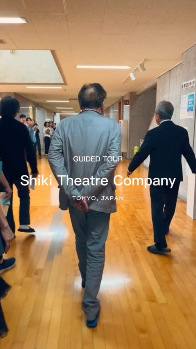 Come on a tour with ALW... Andrew stopped by Shiki’s theatre school in Tokyo for a tour, met some of the students and saw the next generation of performers in training. A special visit with a company Andrew has worked with for more than 50 years.