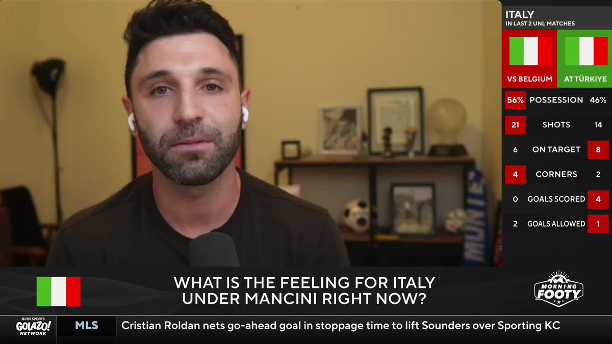 "You could see the direction of where the Italian national team is going" 🆙 Marco Messina gives his reactions to an impressive 4-1 Nations League win for Italy over Türkiye 🇮🇹