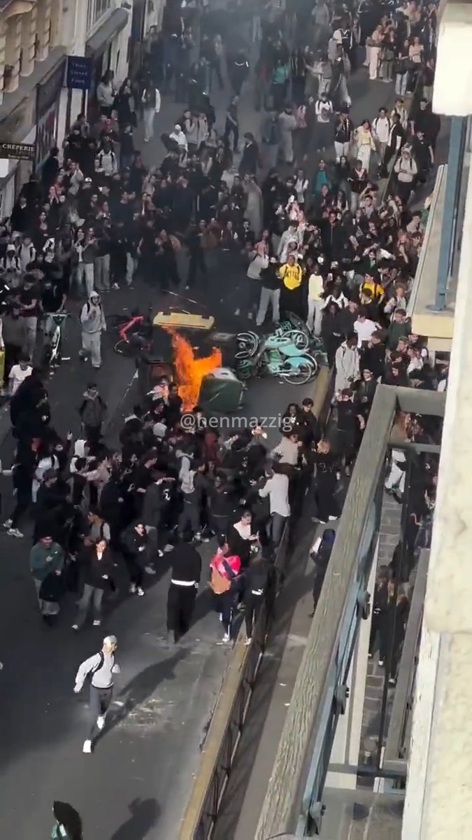 What is going on in France? 🇫🇷 Where's their leader?