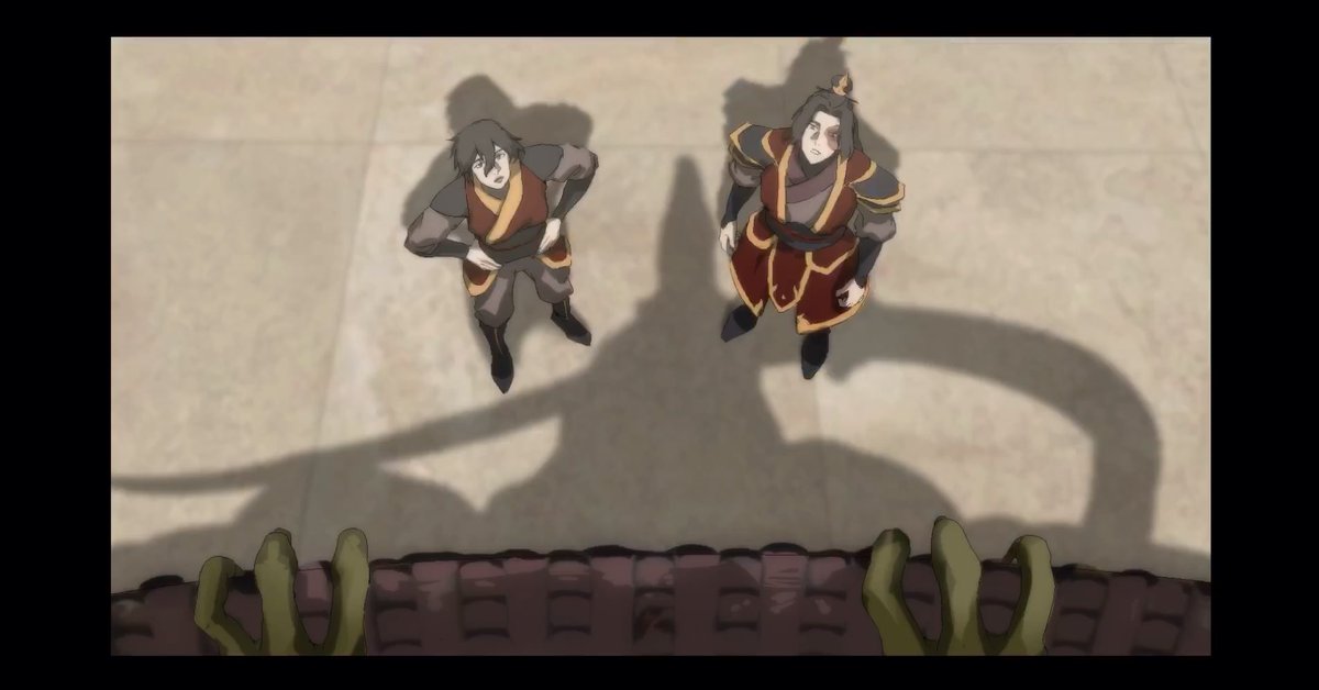 snippets of fire siblings and “mysterious animal” #atla #zuko #azula