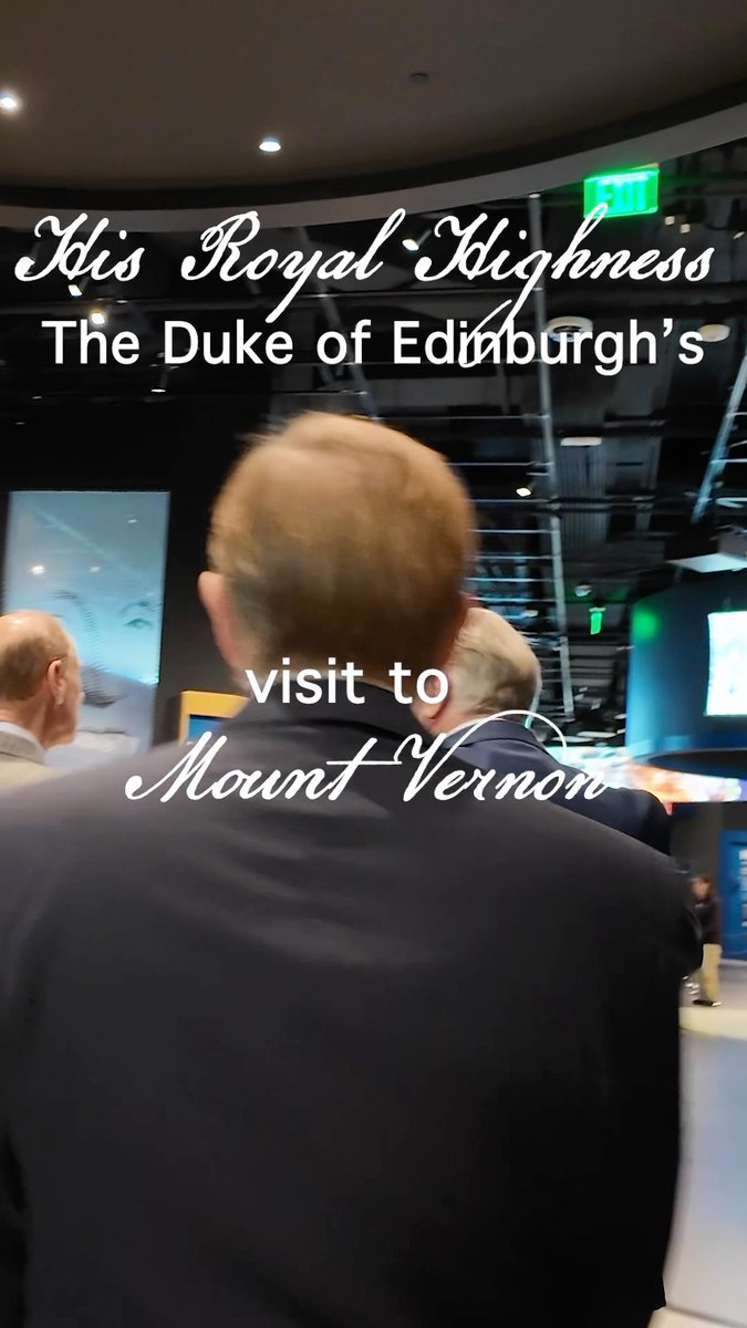 Mount Vernon was honored to welcome His Royal Highness, the Duke of Edinburgh, to Mount Vernon yesterday. The visit marked his return to the estate, having previously visited in 2001 as the Earl of Wessex. The Duke visited the new Education Center and met with volunteers, toured the Mansion and Revolutionary War Encampment, laid a wreath at Washington’s Tomb, and viewed selected items at the Washington Library. British royal visits to George Washington’s home date to 1860, when the future King Edward VII came to pay his respects. Generations of royal visitors have followed – learn more about this special relationship here: