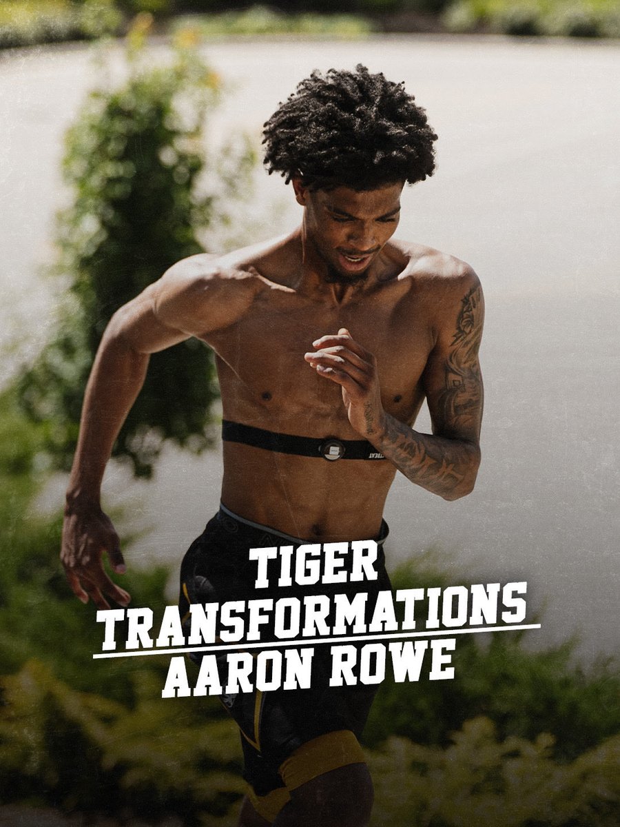 Stronger. Better. Faster. Aaron Rowe is putting in work. Hear more from Director of Athletic Performance Sean Conaty, on A. Rowe’s growth. #MIZ 🐯