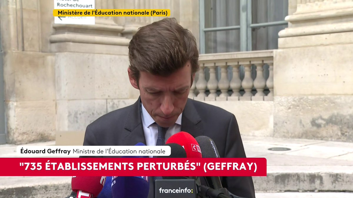 🔴 Rythmes scolaires : "Je ne serai pas en mesure de prendre une décision applicable à la rentrée 2027", prévient le ministre. Il annonce toutefois lancer "le travail de fond" en concertation avec les lycéens, les professeurs et les parents. #AvantLe20h #Canal16