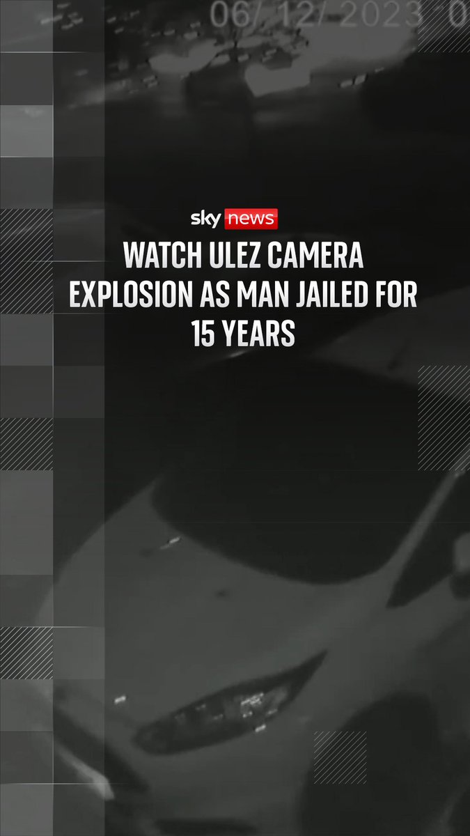 63-year-old Kevin Rees was jailed for 15 years after blowing up a ULEZ camera in South London. The explosion caused serious damage to several vehicles and properties in the area.