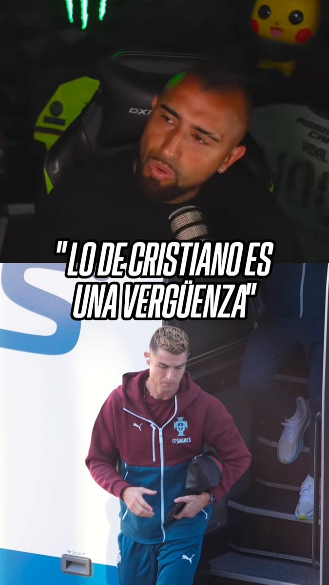 ASร O MรS CLARA LA POSTURA DE VIDAL SOBRE CR7 ๐ฅ ๐ฅ "๐จ ๐ช๐๐๐๐๐๐๐๐ ๐๐๐ ๐๐๐ ๐๐๐๐
๐๐๐๐, ๐๐ ๐๐ ๐
๐๐
๐ ๐๐๐
๐ ๐ ๐ท๐๐๐๐๐๐๐" ๐ฅ "๐ฌ๐๐๐ฬ ๐๐ ๐๐๐
๐ ๐๐ ๐
๐๐๐๐๐๐ ๐
๐ ๐๐๐๐๐ ๐๐ ๐๐๐ ๐ฬ๐ ๐๐๐๐๐๐, ๐๐ ๐๐๐ ๐๐ ๐๐๐๐๐ ๐๐ ๐๐๐๐๐๐ ๐ ๐ ๐๐ ๐บ๐๐๐๐๐๐๐ฬ๐ ๐๐ ๐๐๐๐๐๐๐๐๐ ๐ ๐๐๐๐ ๐๐๐๐๐" ๐ฅ "๐ป๐ถ๐ซ๐ถ ๐๐ ๐๐๐๐๐ ๐ ๐ช๐๐๐๐๐๐๐๐"