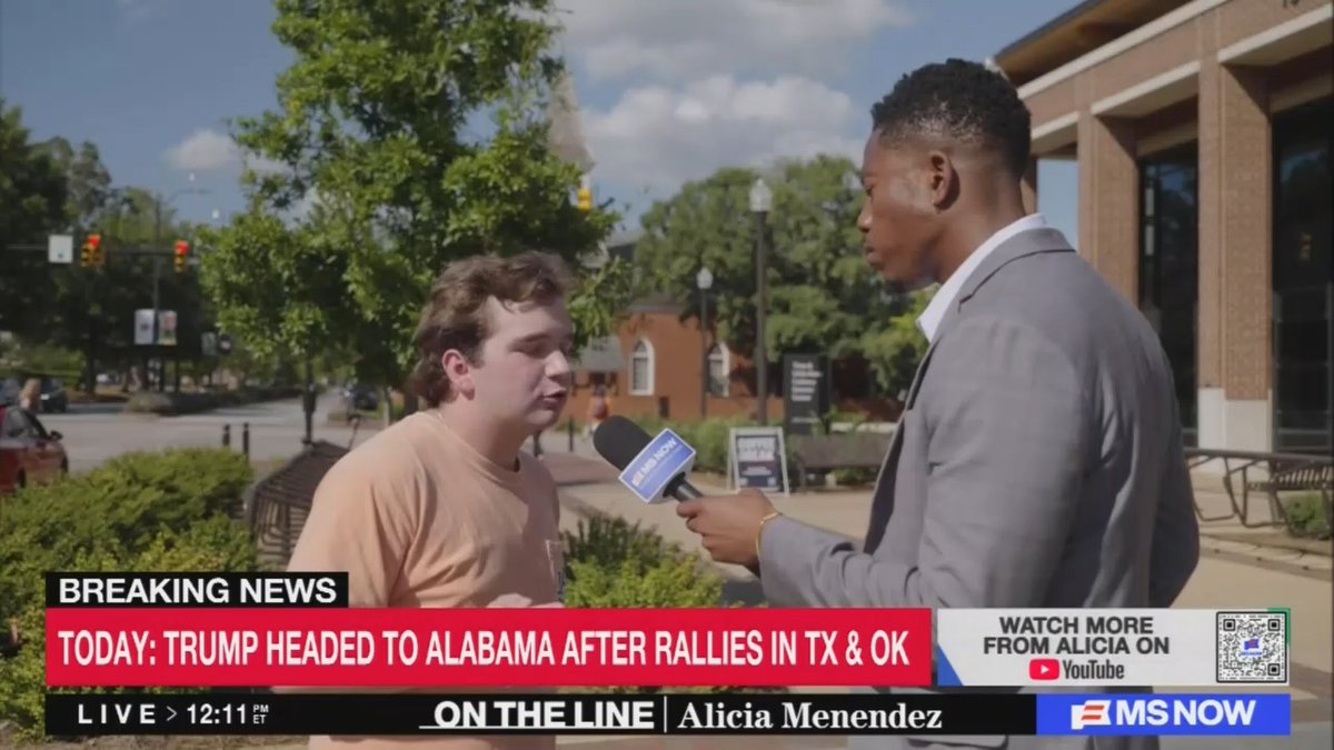Alabama voter: Trump does not listen to people. It is his way or the highway. It turns young people off who are struggling with the cost of living, with data centers being built in our neighborhoods, with rising healthcare costs.