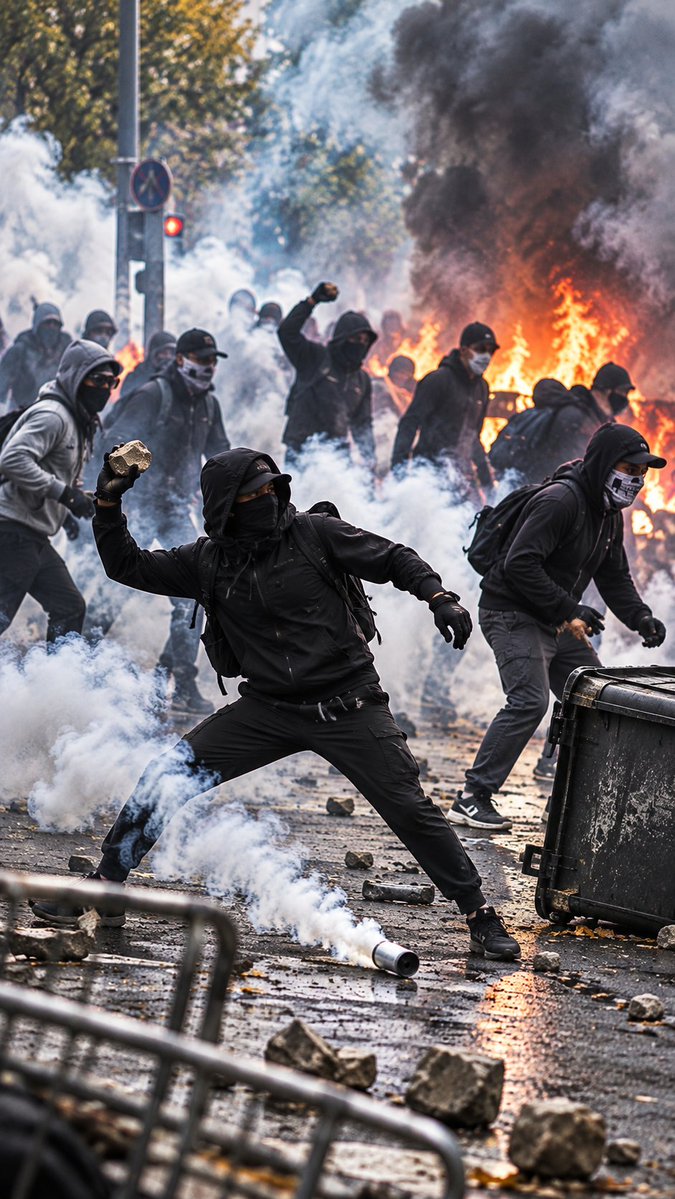 À la place d’Emmanuel Macron et de Sébastien Lecornu, je décréterais l’état d’urgence. Il permet de donner aux forces de l’ordre des moyens d’action renforcés : restrictions de circulation, couvre-feu, assignations à résidence, dissolution de certains groupements, interdiction de certaines manifestations ou rassemblements. Aujourd’hui l'État se traîne aux pieds des émeutiers. Il est temps qu'il reprenne la main. #FaceAPhilippeDeVilliers #FADV