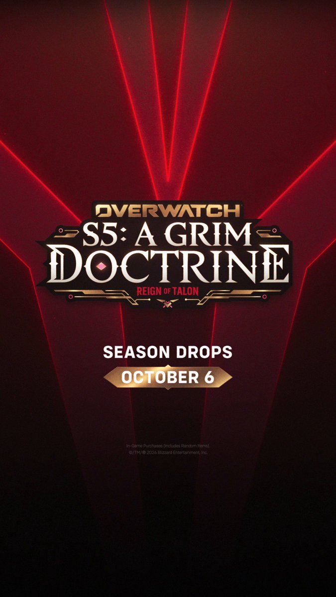 Consider this your formal invitation 😈 Join us for the premiere of the Season 5 Launch Trailer happening Oct 5 at 10am PT!