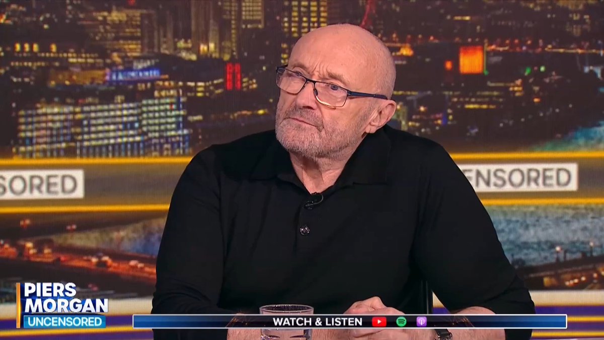 “I was on a dialysis machine and things were just breaking down.” Phil Collins opens up about his battle with alcoholism, as he admits to Piers Morgan he feels lucky to be alive 👇 📺 Piers Morgan | Phil Collins