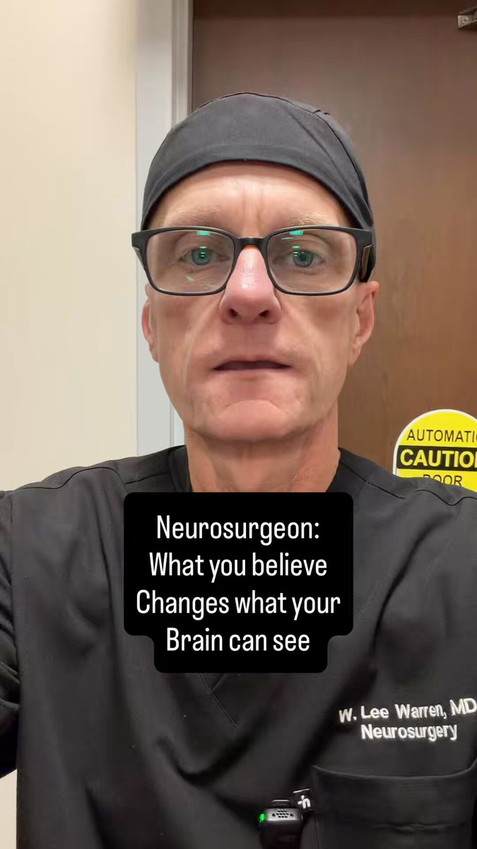 The manifestation crowd is half right. What you believe really does change what your brain notices and how long you keep going. Jesus said it first in Mark 11:24, and he told us where to aim that belief: "Have faith in God" (Mark 11:22, ESV). Click the link in the comments to learn more about self -brain surgery. Save this for the next time your brain tells you nothing ever works out, and share it with a friend who needs to see more possibility in their life. Follow me for powerful connections between neuroscience and faith every day that will help you flourish in your life. #SelfBrainSurgery #neuroscience #manifestation #anxiety