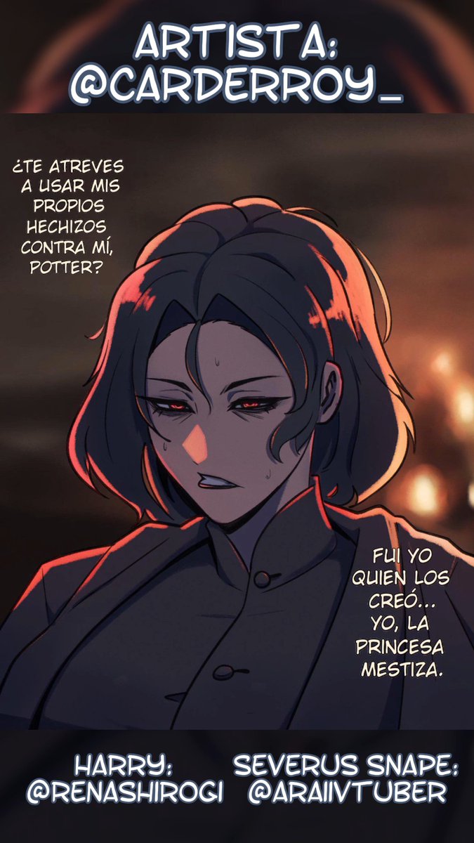 La Princesa Mestiza - Fandub Artista: Carderroy Harry: โจ Ren Ashirogi | ๐๐๐ฆ๐จ๐ง ๐๐ข๐ง๐ ๐ฆ๐ท โจ Severus Snape: ๐PROYECTO AR-AI.I ๐พ โฆ VTale ๐โ๏ธโฆ #Slytherin #HarryPotter #DracoMalfoy #SeverusSnape #Fandub