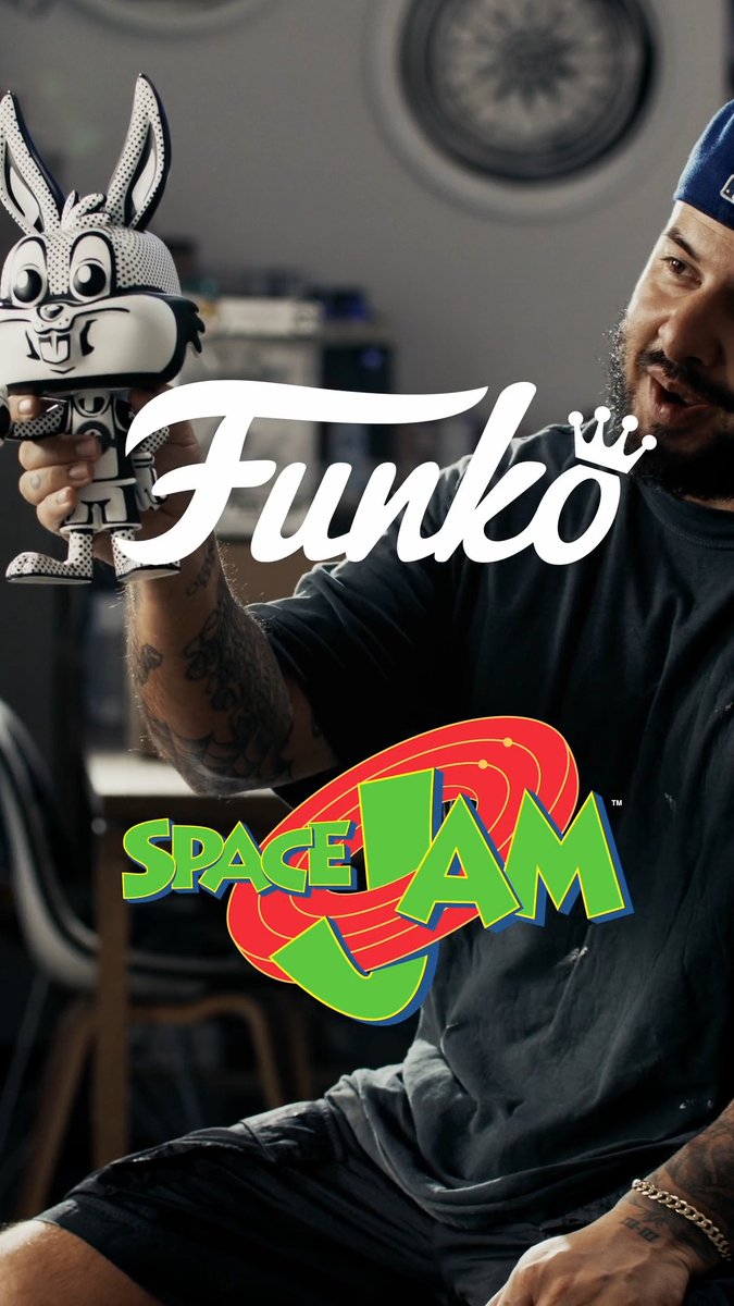 An icon, reimagined. JV brings his unmistakable black-and-white style to Bugs Bunny™ for a new limited-edition Space Jam collectible. Funko x Joshua Vides x Space Jam. Debuting at ComplexCon. The limited-edition 10-inch POP! Jumbo Bugs Bunny™ arrives in limited quantities at ComplexCon, with additional availability beginning October 6.