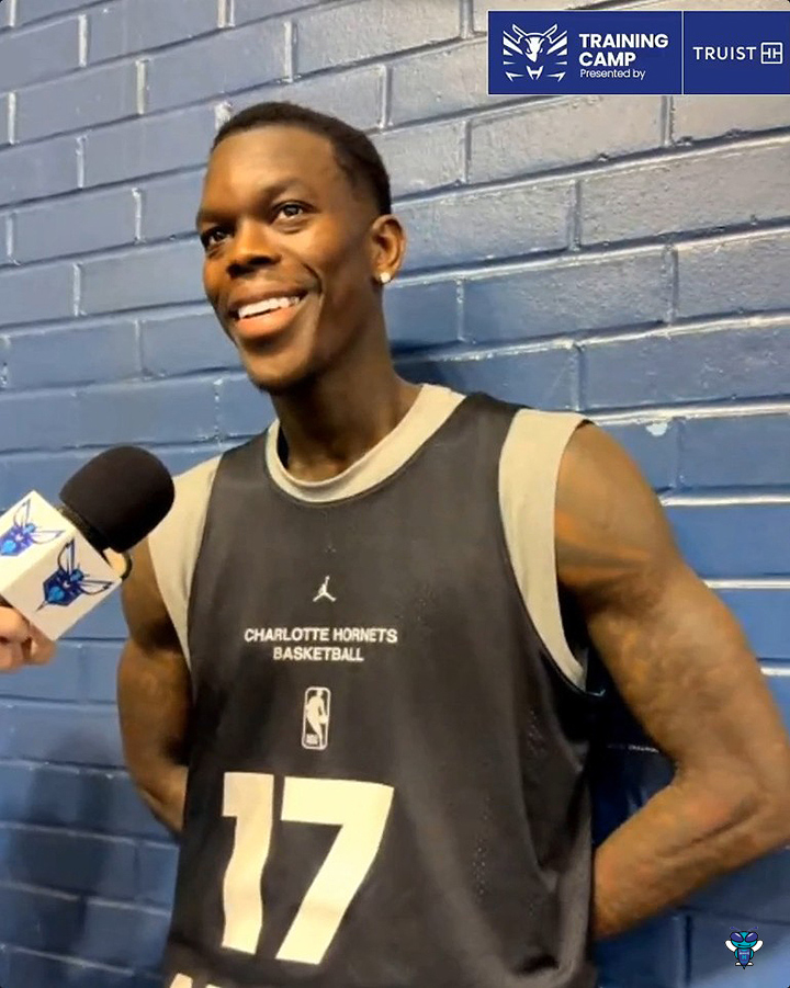 🎙️ Dennis Schröder on joining the Hornets: "I'm really happy to be here. It's been amazing." "Hannes (Steinbach), he is a hell of a player, first of all. Got a lot of talent. It's gonna help us this season and in the future."