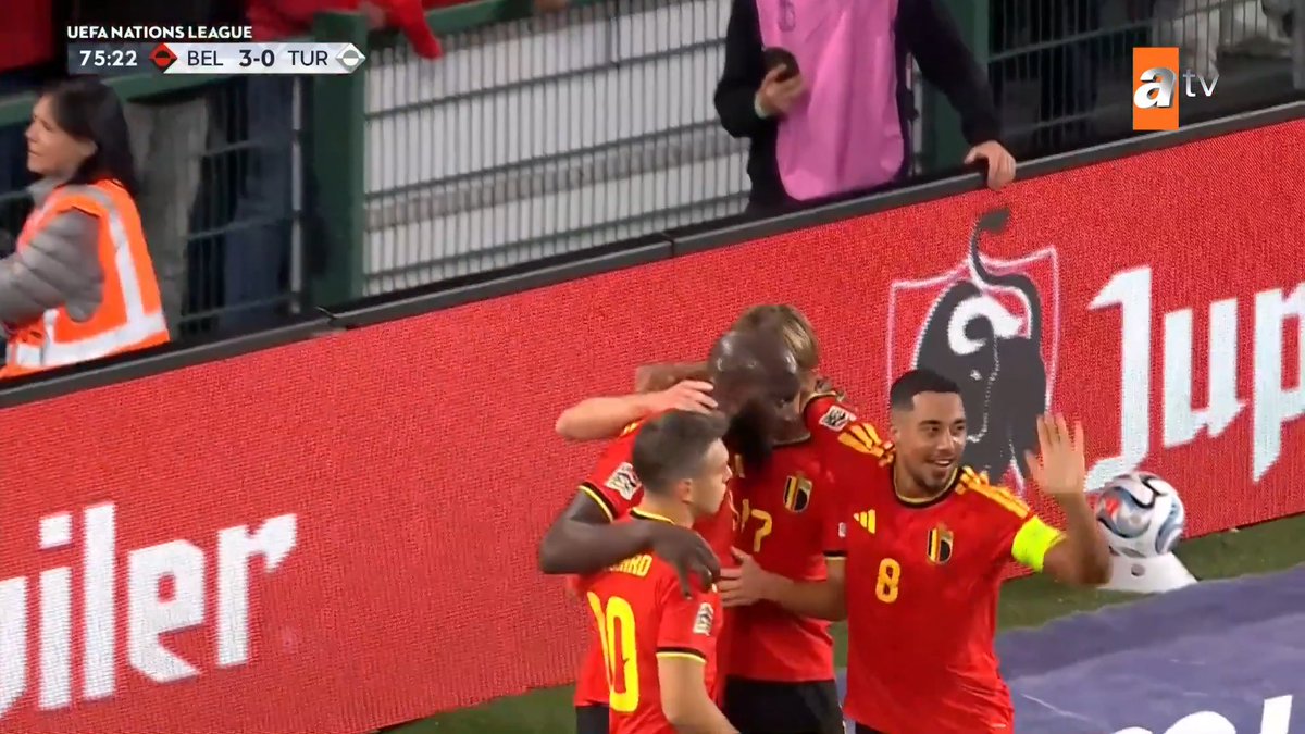 #Belçika: 3 - #Türkiye: 0 Gol: Lukaku ⚽ (Dk. 76) #BizimÇocuklar | #NationsLeague | #UNL | #BELTUR