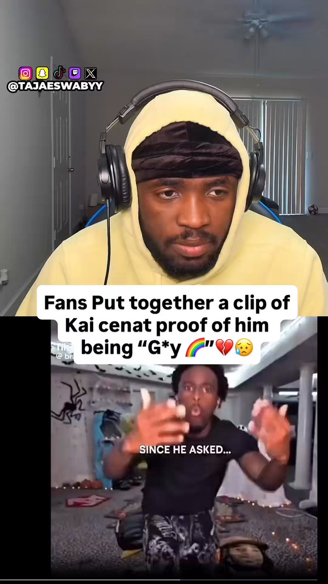 Damm Kai Cenat this one hurts 🥺💔 If you want more follow T R S 🎥🥶 #trendingréels #viralvídeo #tajaeswabyy