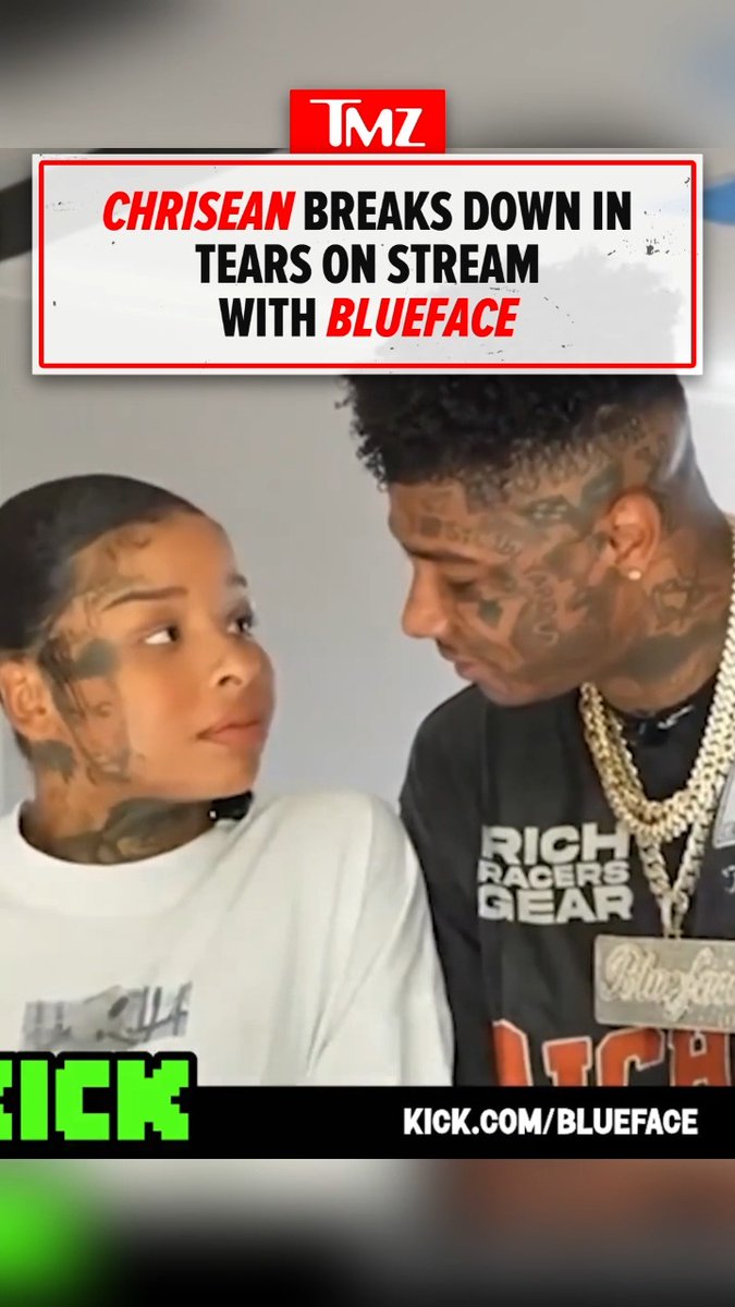 Chrisean Rock breaks down in tears while on stream with Blueface 😢