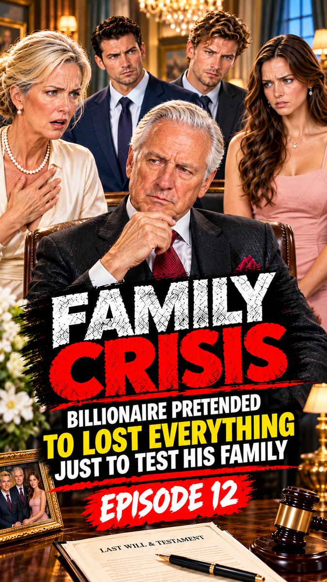 BILLIONAIRE PRETENDED TO LOST EVERYTHING JUST TO TEST HIS FAMILY..... FAMILY CRISIS EPISODE 12