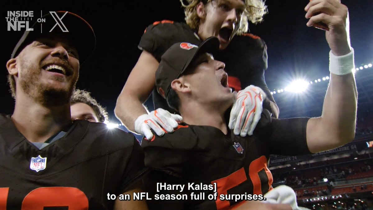 An old-school rivalry deserves an old-school highlight Cleveland Browns vs. Steelers, featuring recorded narration of the late Harry Kalas 🎙️