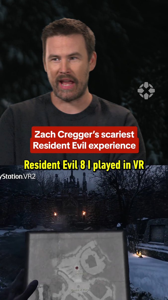 While Austin Abrams recalls Dead Space, Zach Cregger remembers a terrifying encounter in Resident Evil Village VR Mode: