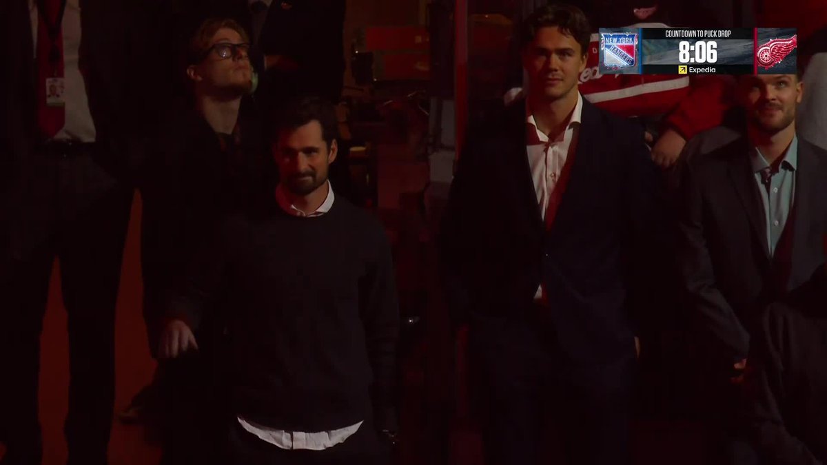 Dylan Larkin got BOO'D during the Wings home opener intros 😳