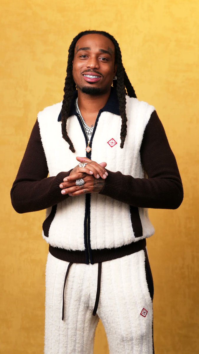Quavo says the viral "Hotel Lobby" trend is keeping Takeoff's name alive. The former Migos rapper died in 2022. #Quavo #Migos #HotelLobby #Takeoff