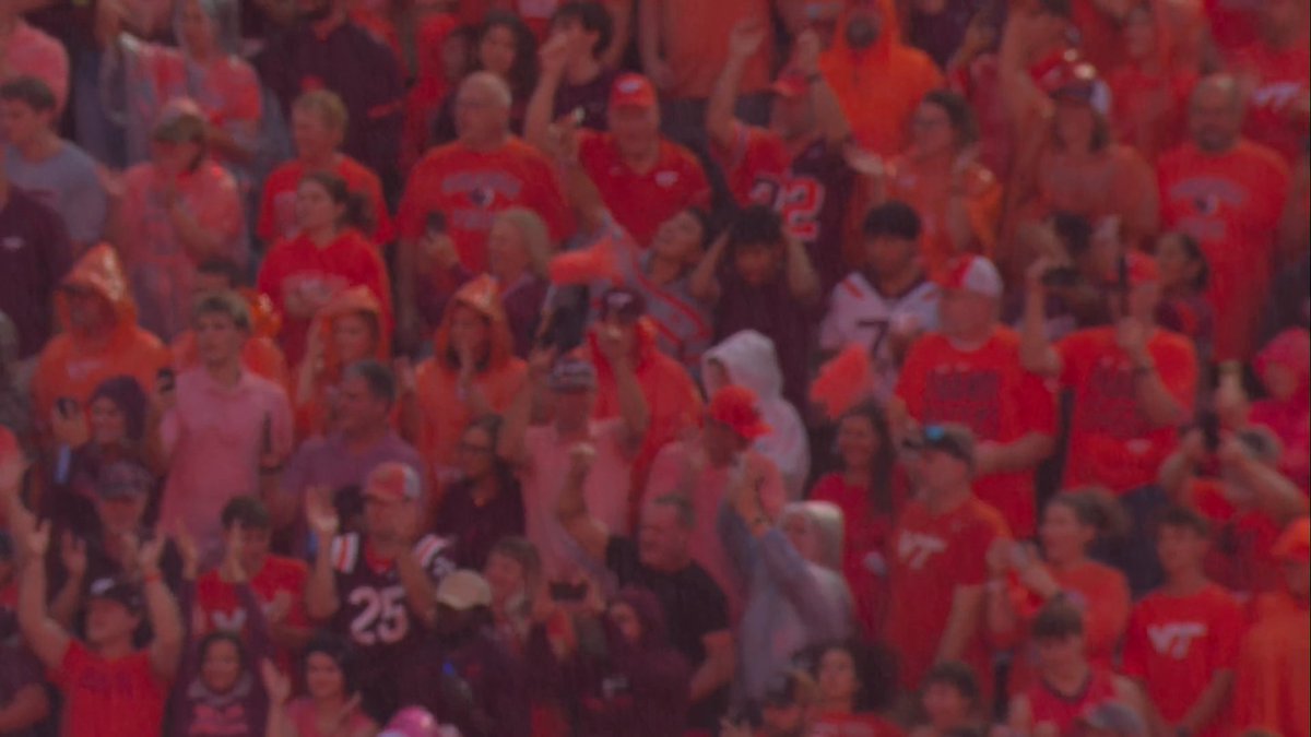 Absolute chills. Virginia Tech Football