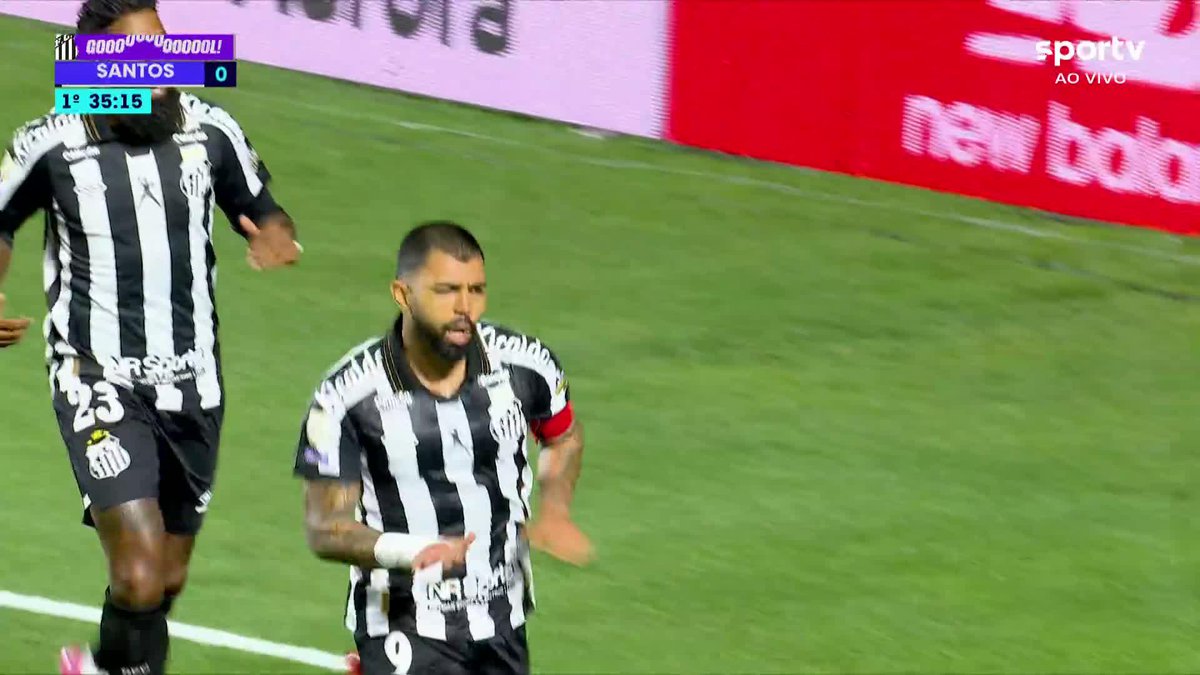 A comemoração do Gabigol no MorumBis 💪