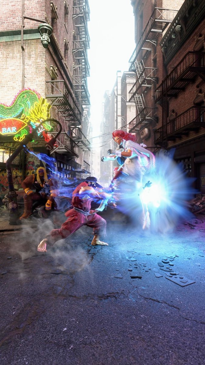 SF6 Vertical View | Cool Ryu (Shuto) combo #streetfighter6 #sfplay_altview