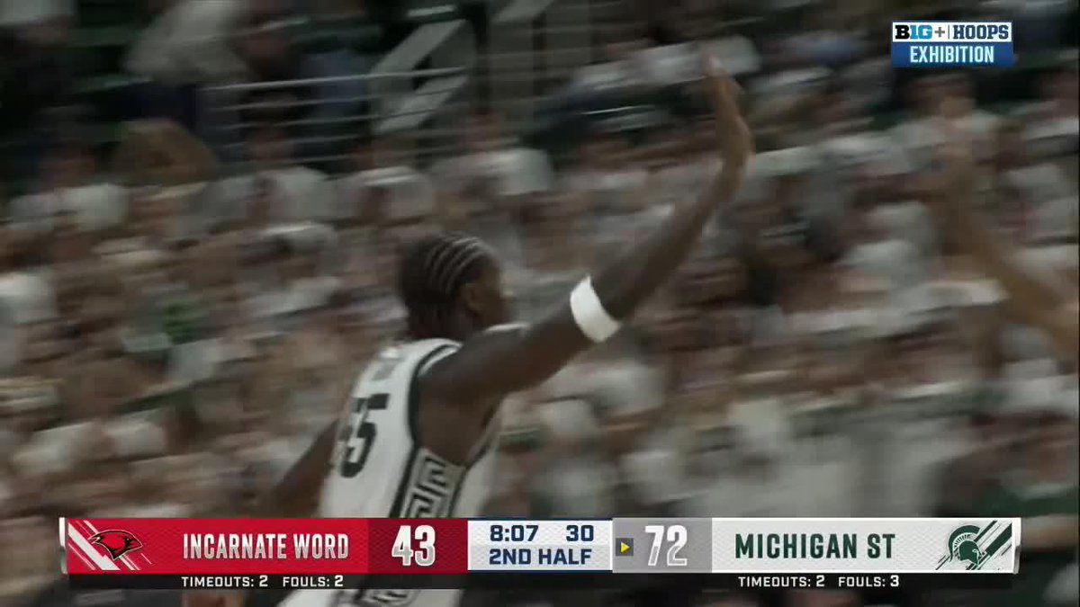 WE MISSED COEN CARR DUNKS ‼️ Michigan State Men's Basketball Watch on B1G+