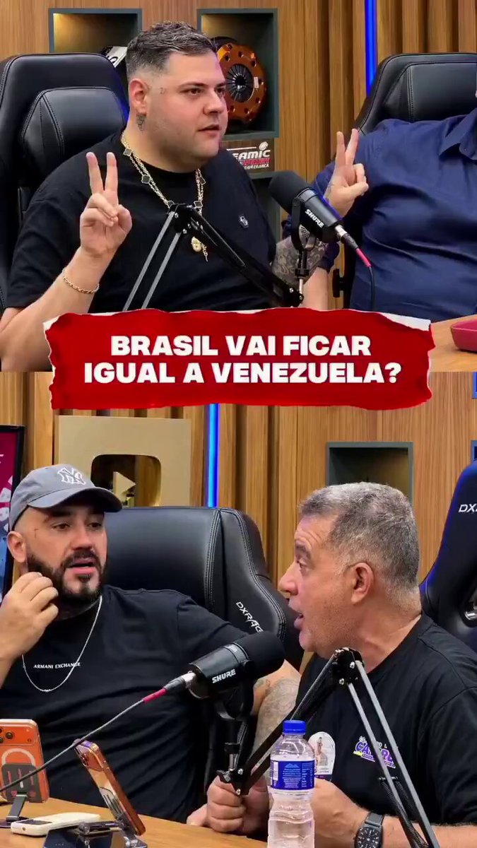 🚨 Maumau ZK manda o recado durante podcast e gera forte repercussão: “Mais 4 anos do 9 dedos vai ficar igual à Venezuela.” Na sequência, ele faz o sinal do 22 e deixa claro seu apoio a Flávio Bolsonaro.