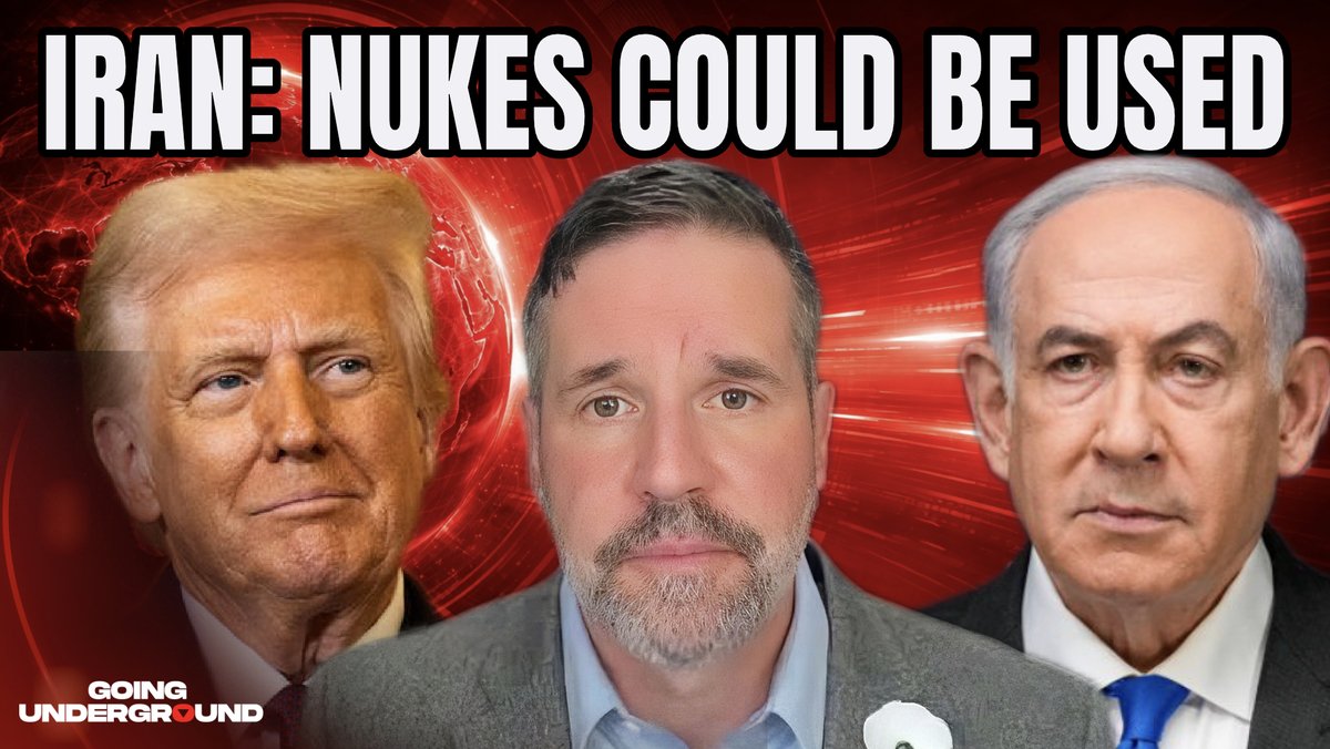 🚨 NEW EPISODE OF GOING UNDERGROUND ⚡️ Significant Possibility of NUCLEAR WEAPONS Being Used Against Iran— Ex-State Dept. Official Matthew Hoh Why will government censorship and surveillance in the United States get even worse? Why could Trump or Netanyahu use nuclear weapons against Iran? Why have there not been mass protests in the US against the war on Iran, despite its unpopularity and economic consequences? All this and more with Matthew Hoh, a former US Department of Defense and State Department official, who resigned from his position over the Afghanistan war.