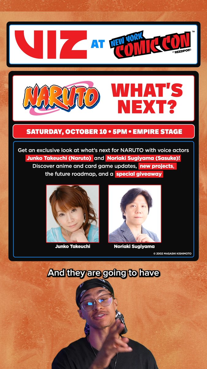 It’s almost time! Get ready for everything VIZ has coming your way at New York Comic Con. Who’s pulling up?! 🎥 Tracy Allen