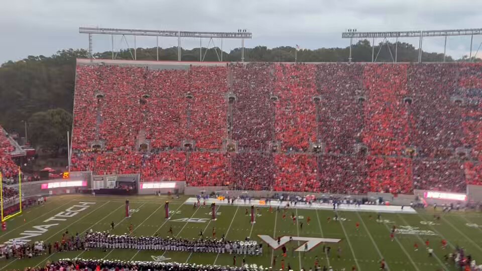 Enter Sandman. 10/2/26 📍 Blacksburg, VA From the @ESPN booth