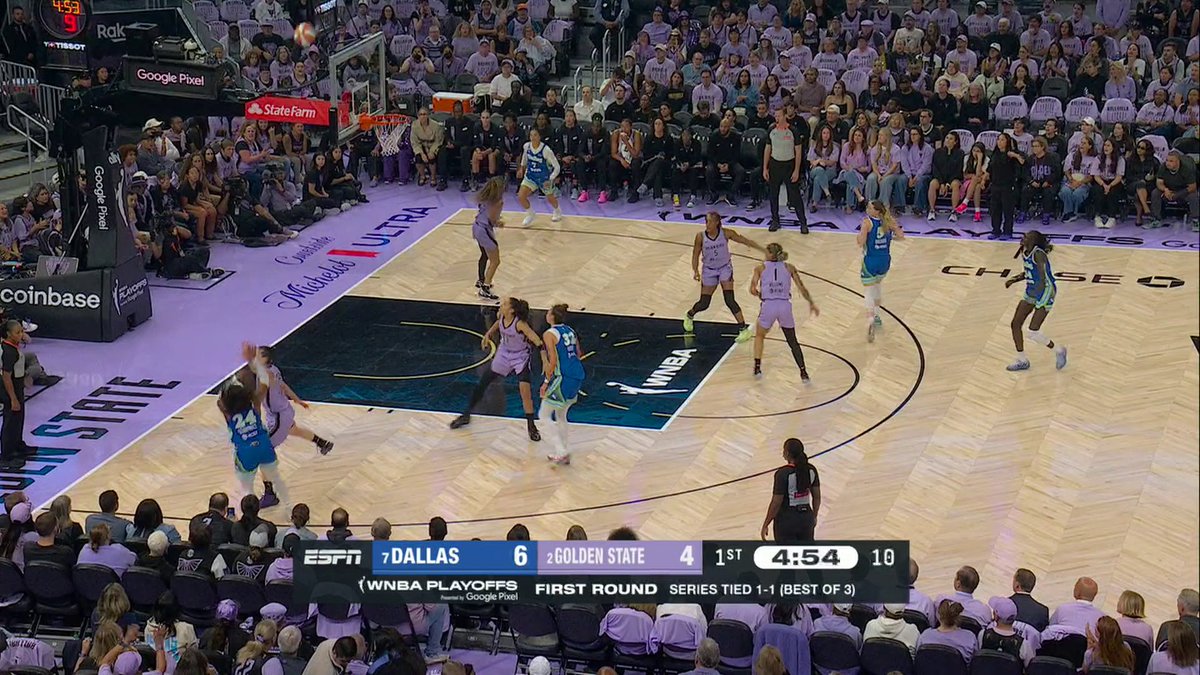 This Arike shot look familiar? 👀 Watch Game 3 of Wings-Valkyries now on ESPN2 and the ESPN App 🏀