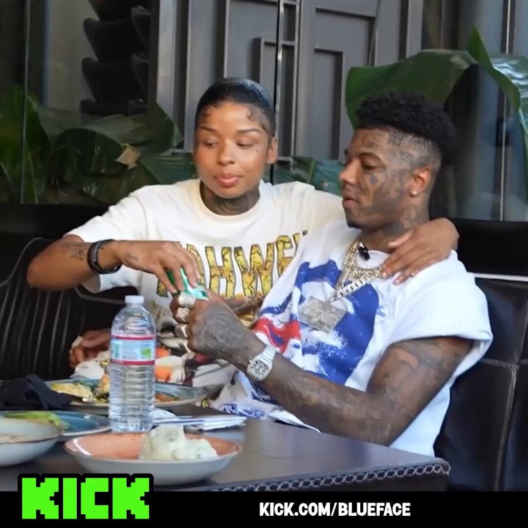Blueface is already irritated with Chrisean Rock after she was being overly aggressive with him, and they’ve only been together for three days 😳